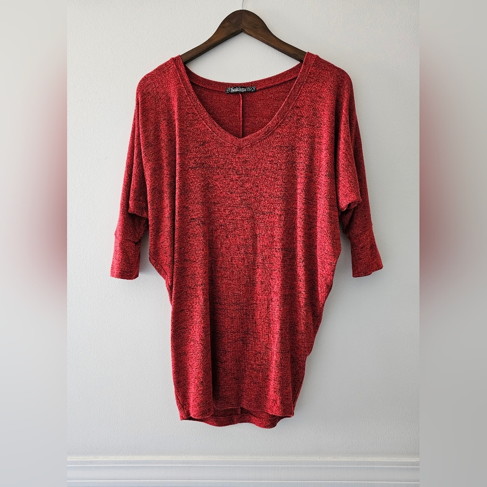 Sakura Dolman Sleeve Top